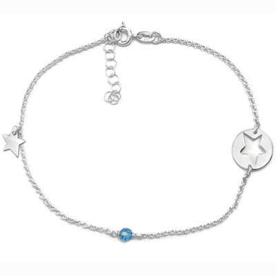8104 silver anklet chains