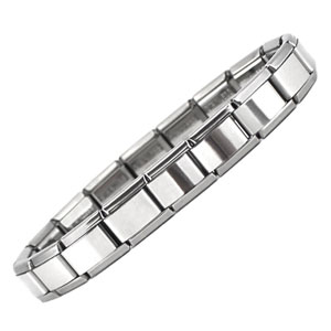 stainless steel bracelets italian charm shiny special
