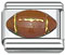 Wholesale Football Italian charm and wholesale 925 sterling silver beads for personalized silver jewelry