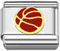 Wholesale Basketball Italian charm  bracelets and wholesale 925 sterling silver beads for personalized silver jewelry