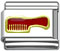 Wholesale Red comb for Italian charm bracelets and wholesale 925 sterling silver beads for personalized silver jewelry