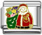 Wholesale Santa Claus Italian charm and wholesale 925 sterling silver beads for personalized silver jewelry
