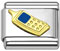 Wholesale Cell phone Italian charms and wholesale 925 sterling silver beads for personalized silver jewelry