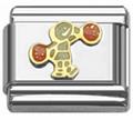 cheerleader Italian charms