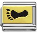footprint Italian charms