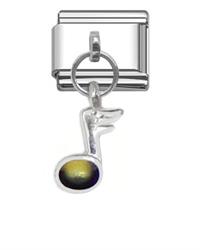 Music note Italian charms