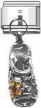 Wholesale Dangle Sandal Italian Charm and wholesale 925 sterling silver beads for personalized silver jewelry