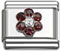 Wholesale February flower birthstone Italian charms and wholesale 925 sterling silver beads for personalized silver jewelry