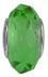 wholesale August birthstone bead with sterling silver caps for Pandora silver jewelry and Murano jewellery