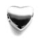 wholesale Shiny heart sterling silver bead for Pandora silver jewelry and Murano jewellery
