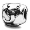 wholesale Sterling silver elephant bead for Pandora silver jewelry and Murano jewellery