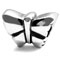 wholesale Butterfly shape sterling silver bead for Pandora silver jewelry and Murano jewellery