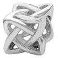 wholesale Cubic design 925 sterling silver bead for Pandora silver jewelry and Murano jewellery
