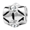 wholesale Barrel shape sterling silver bead for Pandora silver jewelry and Murano jewellery