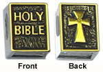 wholesale Holy Bible 925 sterling silver beads for Pandora silver jewelry and Murano jewellery