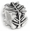 wholesale Leaf sterling silver beads for personalized silver jewelry for Pandora silver jewelry and Murano jewellery