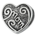 mom on 925 sterling silver bead charms
