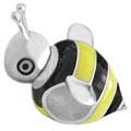 wholesale Bumble bee 925 sterling silver bead for Pandora silver jewelry and Murano jewellery