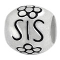 Sis 925 sterling silver beads for European jewelry