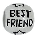 Best friend 925 sterling silver bead charms