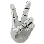 finger silver bead jewelry