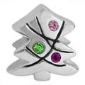 wholesale Christmas tree steling silver bead for Pandora silver jewelry and Murano jewellery