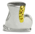 wholesale Figure skate 925 sterling silver beads for Pandora silver jewelry and Murano jewellery