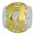 boy and girl silver bead jewelry