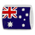 Australia flag 925 sterling silver bead jewelry