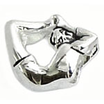yoga girl sterling silver bead jewelry