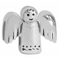 angel sterling silver beads for European modular bracelets