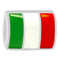 Italian flag for European modular bracelets