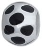 wholesale Leopard skin design sterling silver bead for Pandora silver jewelry and Murano jewellery