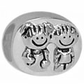 boy and girl sterling silver bead jewelry