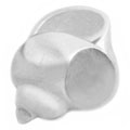 Turban shell silver bead jewelry