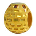 Disco light 925 sterling silver bead jewelry