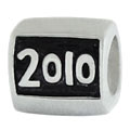 wholesale Year 2010 sterling silver bead for Pandora silver jewelry and Murano jewellery