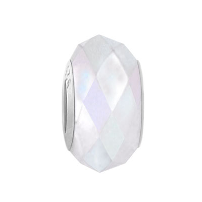 rainbow ab glass charms