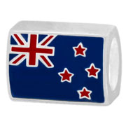 New Zealnad flag charm bead