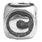 wholesale Sterling silver alphabet bead C for Pandora silver jewelry and Murano jewellery