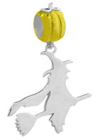 witch sterling silver bead jewelry