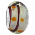 glass bead for European charm bracelet jewelry