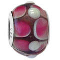 glass bead for European charm bracelet jewelry