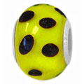 glass bead for European charm bracelet jewelry