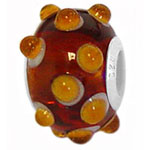 glass bead for European charm bracelet jewelry
