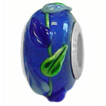 German flag silver beads for European charm bracelet jewelry