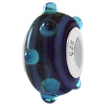 glass bead for European charm bracelet jewelry