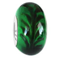 green glass bead jewelry