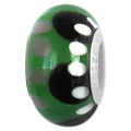 white dot glass bead jewelry