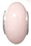 wholesale Synthetic pink opal bead with sterling silver caps for Pandora silver jewelry and Murano jewellery